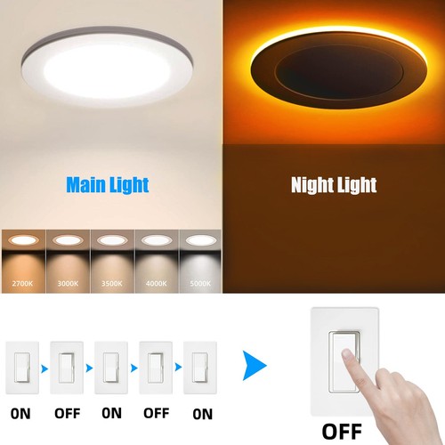 LED Commercial Recessed Downlight- 5CCT 2700K/3000K/3500K/4000K/5000K Selectable - Picture 15 of 32