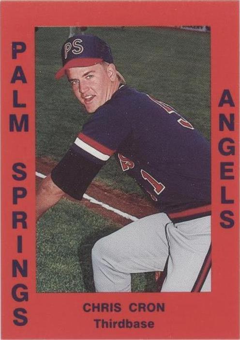 1988 Cal League California League - Cris Cron #102 - 1 of 1