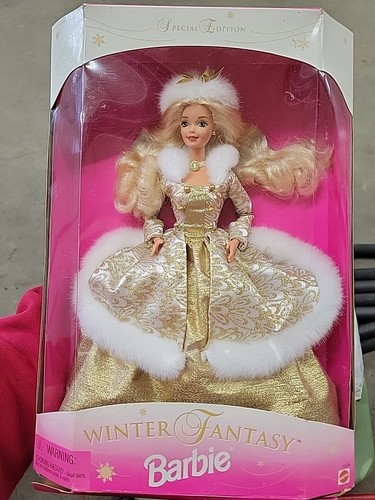 Mattel 1995 Winter Fantasy Barbie #15334 Special Edition-New In Box