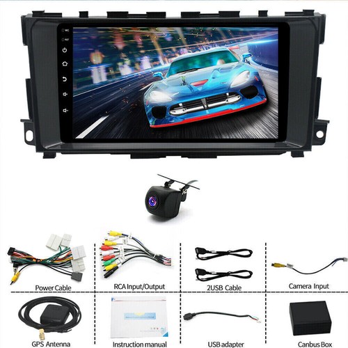 For 2013-2018 Nissan Altima Apple Carplay Car Radio Android 12 GPS FM Stereo - Picture 5 of 13