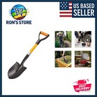 Shovel for Digging 28-inch Small Round Shovel with D-Handle Kids Metal Beach ...