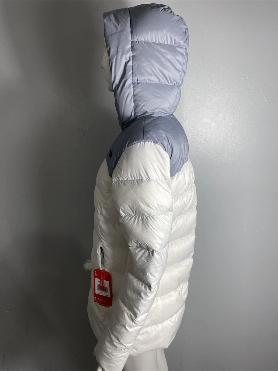 NWD The North Face Women's Nuptse Ridge Parka TNF White/Mid Grey