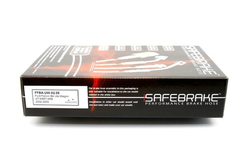 Falcon BA Ute/Wagon XT/XR6.T/XR8 brake upgrade - SAFEBRAKE Performance Hoses - Picture 8 of 12