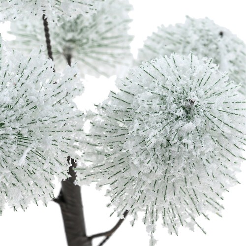 12Pcs Christmas Tabletop Trees Model Halloween Village Winter Snow Frost Trees - Picture 9 of 14