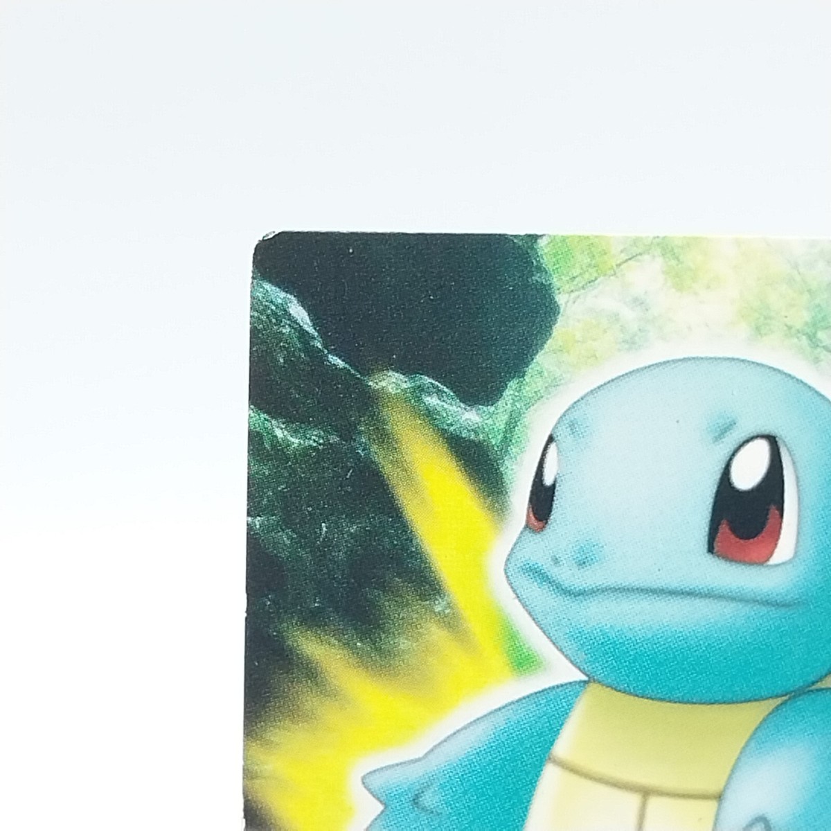 Zenigame / Squirtle Carsdass Zukan Vintage Pokemon Card