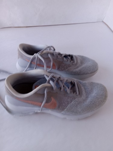 Nike Flex Contact Men's Sneakers Sz 7 Gray Orange Running Shoes 908995-006 - Picture 5 of 12