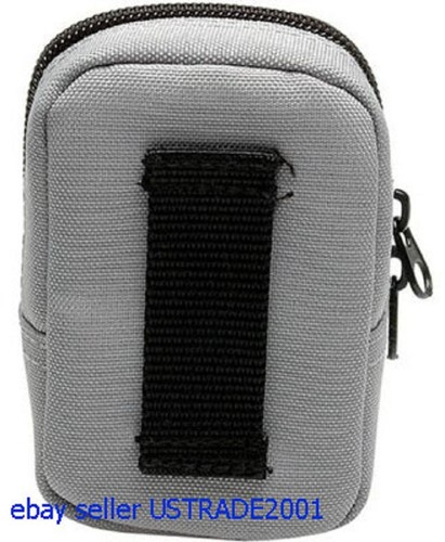 NEW AUTHENTIC NIKON COOLPIX SILVER GREY CASE W/ LOGO FOR COMPACT DIGITAL CAMERA - Picture 2 of 4