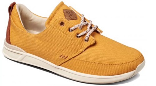 Reef New Ladies Yellow Womens Trainers Casual Comfort Shoes RRP £55 UK Size 3-4 - Picture 3 of 9