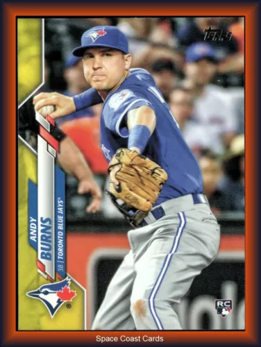 2020 Topps Update Walgreens Yellow Andy Burns #U-177 Rookie