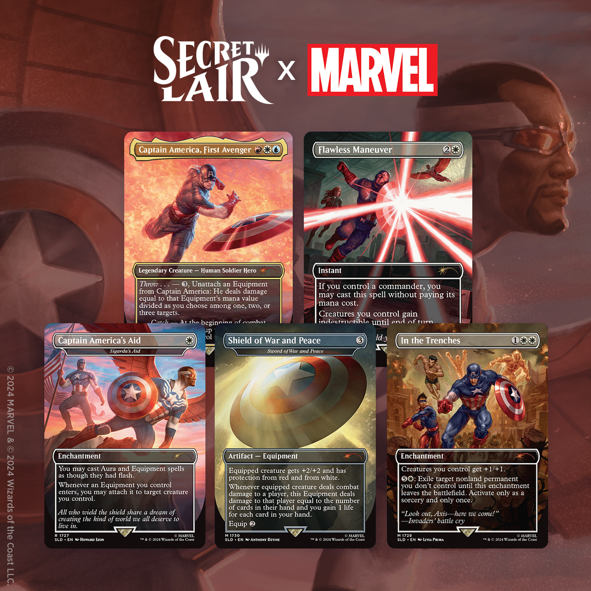 MTG　SecretLair × Marvel'sDeadpool 4個セット MTG SecretLair × Marvel'sDeadpool 4個セット Mtg Secretlair