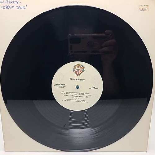 RARE John Fogerty - Vanz Kant Danz 12" PROMO Vinyl 1985 VERY GOOD - Imagen 4 de 4