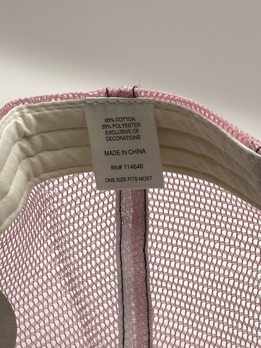 Kawasaki Jet Ski Hat Pink White Beach Boating Trucker Adult Embroidered NEW July - Picture 6 of 8