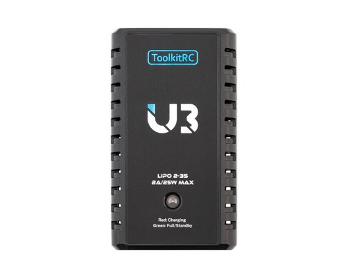 Toolkit U3 LiPo 2-3s 2A Ladegerät DC 9-20V USB-C TK13400  - Bild 1 von 3