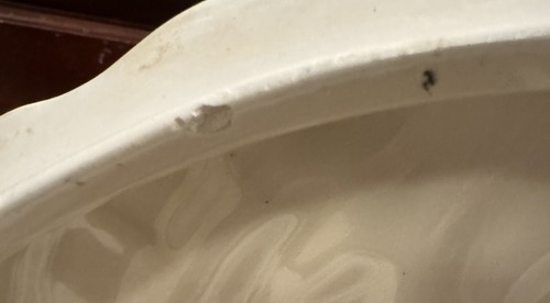 Exquisito Tazón Golpe Cisne/Tureen, Cerámica FIRMADO (4 Piezas) - Imagen 9 de 18