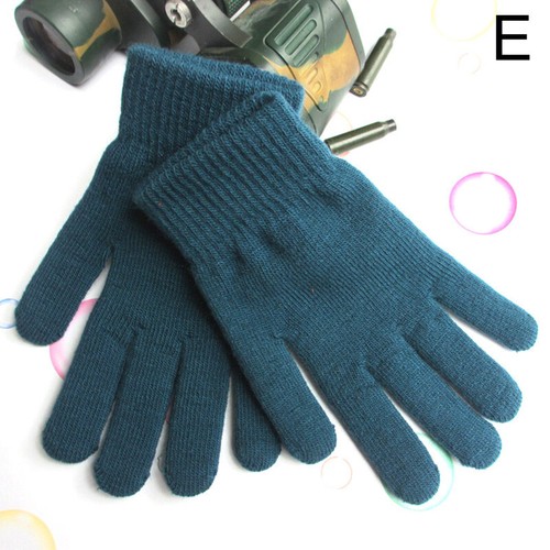 Women Knitted Thermal Full Finger Gloves Winter Outdoor Gloves Mittens Warm Gift - Picture 17 of 22