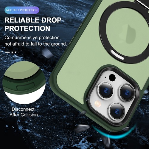 Para iPhone 16 15 14 Pro Max 13 12 Magnético Mag Estuche Seguro Soporte Anillo Cubierta - Imagen 37 de 77