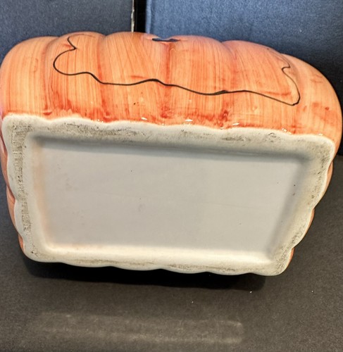 Planter Halloween Pumpkin Vintage - Picture 8 of 10