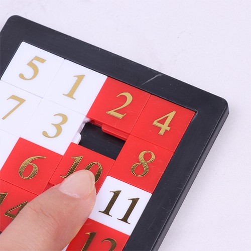 1-15 Zahlen-Rutschen-Puzzle-Puzzle-Spiele Übungen das Gehirnpädagogikspielze _cn - Bild 6 von 12