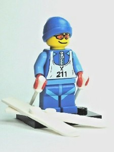 Complete LEGO Collectible Minifigure #8684 Series 2 /"SURFER/"