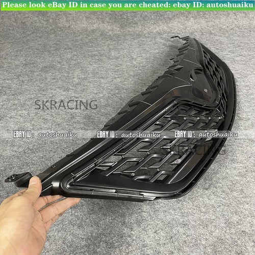 Parachoques delantero de plástico negro parrilla superior para Toyota Corolla 2011 2012 2013 - Imagen 9 de 12