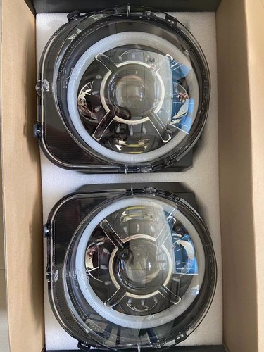 Conjunto de faros LED halo de haz alto/bajo para Jeep Renegade 2015-2021 2X - Imagen 13 de 16