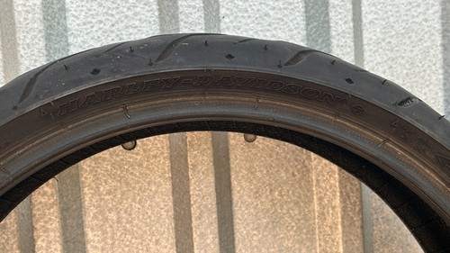 Dunlop Harley Davidson Front Motorcycle Tire D408F 130/60B-19 - Picture 2 of 9