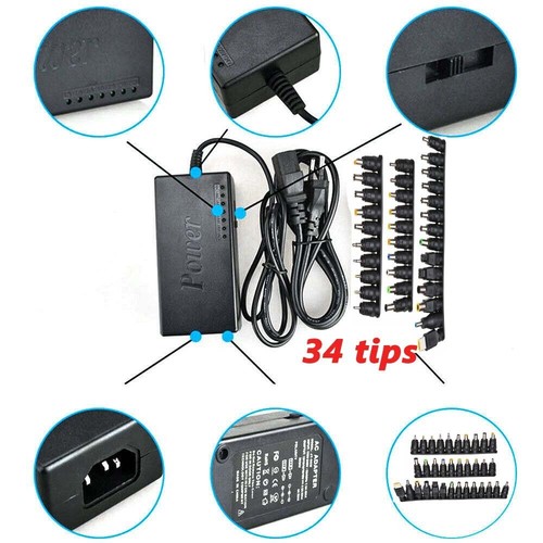 For Asus Acer Dell Samsung Sony Lenovo Toshiba BenQ Power Charger Laptop Adapter - Picture 2 of 13