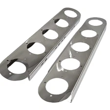 JML KENWORTH 15" Front Watermelon Breather Brackets ONLY - 5 Light Holes (PAIR)