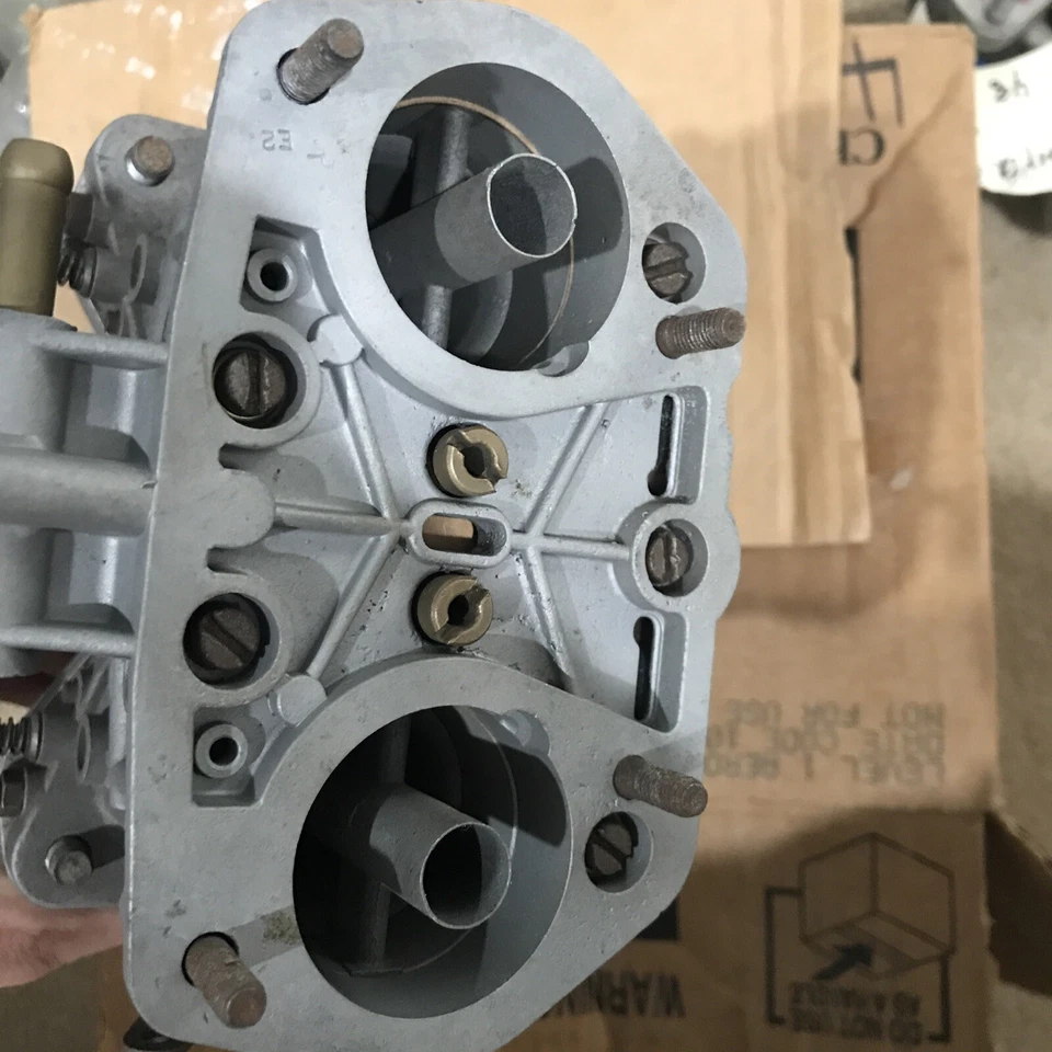 Carburador Vw e coletor de admissão 44 Webers vidro frisado, um lado cada compra  - Imagem 3 de 3