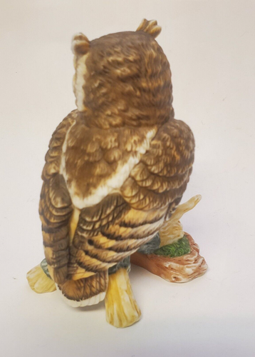 1988 MARURI "EYES OF THE NIGHT" SCREECH OWL BISQUE PORCELAIN FIGURINE~USA - Picture 6 of 12