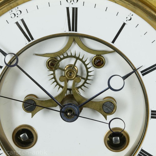 A. BROCOT et DELETTREZ Paris Astronomical table clock w. perpetual calendar 1880 - Picture 6 of 23