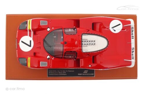 Ferrari 512 S 24h Le Mans 1970 Bell/Peterson Top Marques 1:18 TOP135C - Foto 6 di 7
