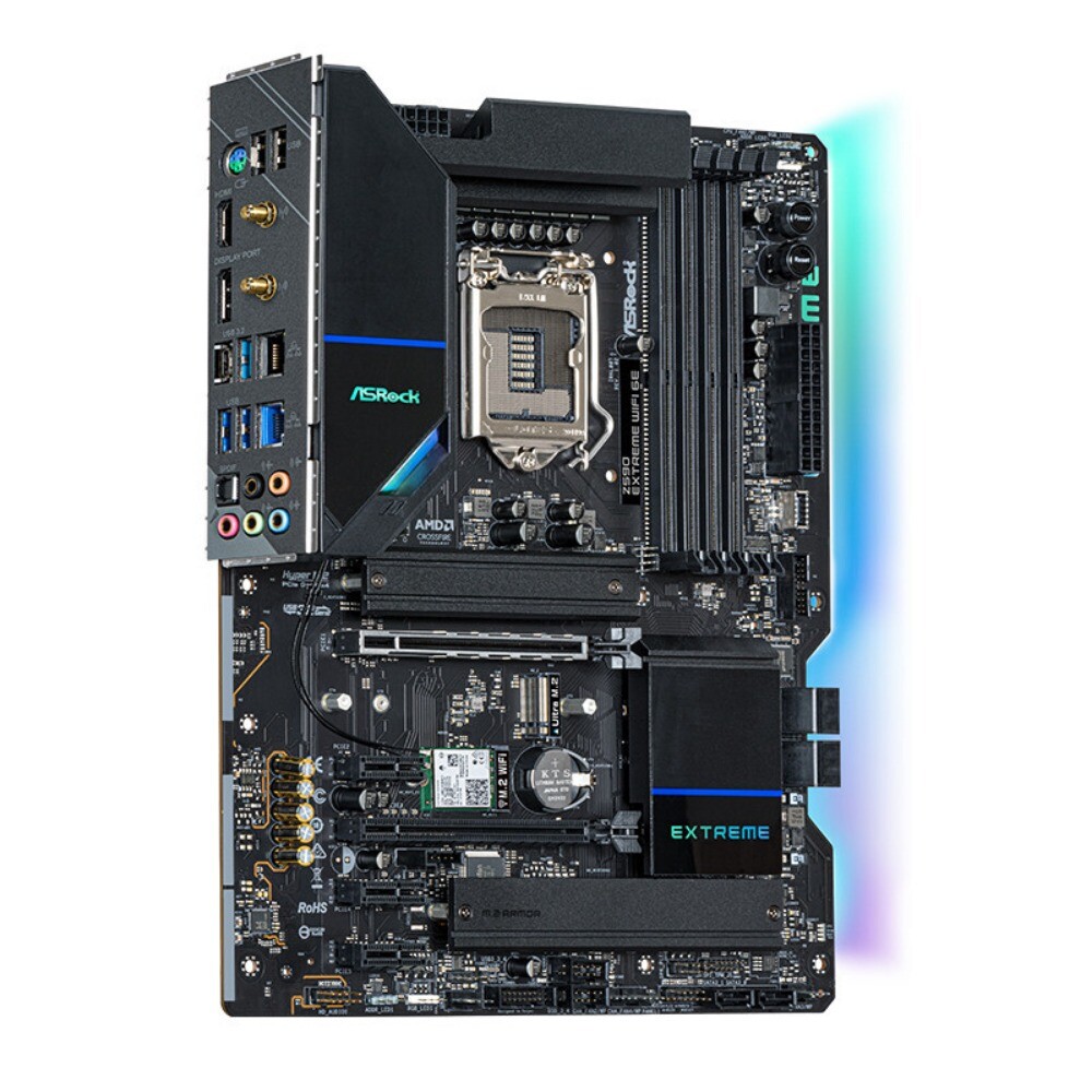 For ASRock Z590 Extreme WiFi 6E Desktop For Intel Z590 DDR4