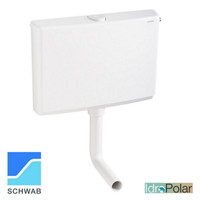 Cassetta Esterna Da Esterno Per Wc Bagno Schwab Slim Nuova Tasto Start Stop