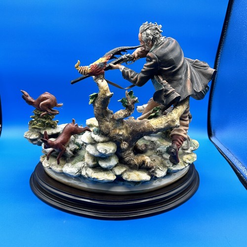 Figura Capodimonte Laurenz Colección El Cazador Enzo Hecha en Italia EXQUISITA - Imagen 17 de 24