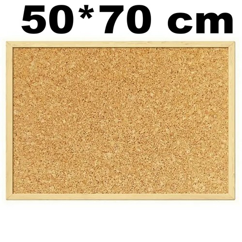 Cork Board Pin Message Notice Board Wooden Frame Office Memo School Pinboard - Picture 5 of 7