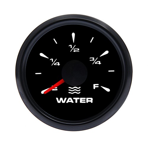 52mm Water Level Gauge Water Tank Meter 0-190ohm 240-30ohm for Car Truck Boat - Foto 3 di 18