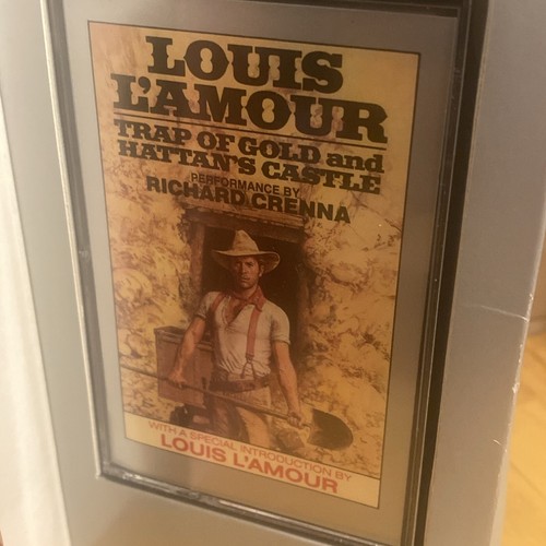 Louis L'Amour - Trap Of Gold And Hattan’s Castle On 1 Cassette Audiobook - 第 4/4 張圖片