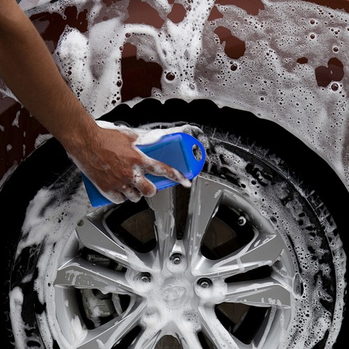 1pcs Tire Applicator Pad Wheel Brush Car Wax Sponge Tire Shine Applicator - Picture 12 of 40