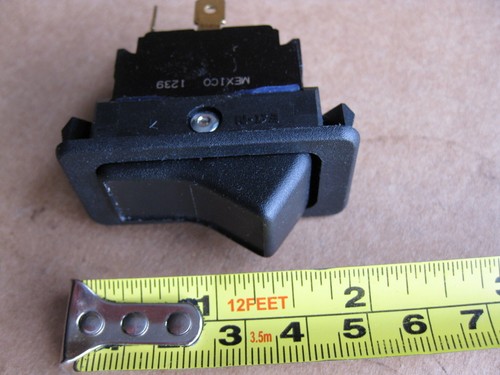 Eaton 3 Position Rocker Switch 2 Pole OFF-ON-ON & OFF-OFF-Momentary ON Start/Ign