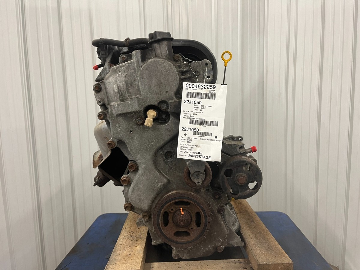 2011 Nissan Cube 1.8L Engine Motor 235,644 Miles | MR18DE