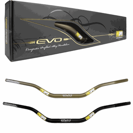 ProTaper EVO Windham RM Mid 1 1/8 Fat Contour Black Motorbike