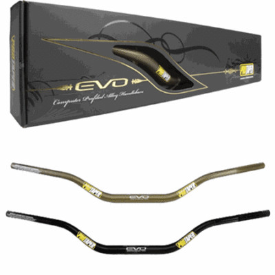 ProTaper EVO Windham RM Mid 1 1/8 Fat Contour Black Motorbike Handlebars