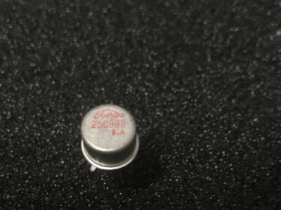 1 Stück/pc - 2SC998 NPN Transistor  40V 0,4A 0,6W  TO-39