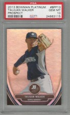 2013 Bowman Platinum Taijuan Walker PSA 10