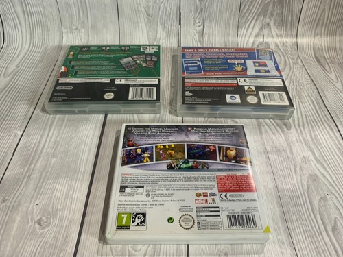 Nintendo DS Games Lego Marvel (3ds)42 Classic Puzzle Complete with Manuals - Picture 5 of 8