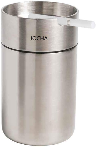 Car Ashtray with Lid Smell Proof Stainless Steel Portable Smokeless Detachable W - Picture 8 of 12