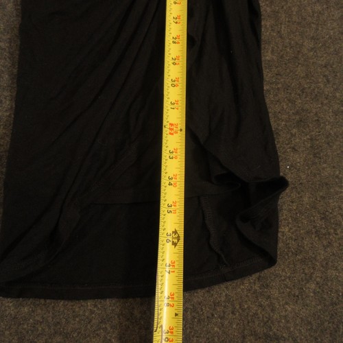 Lucky Brand Pencil Dress Womens XS Extra Small Black Tight Long Skinny Bodycon - Picture 3 of 12