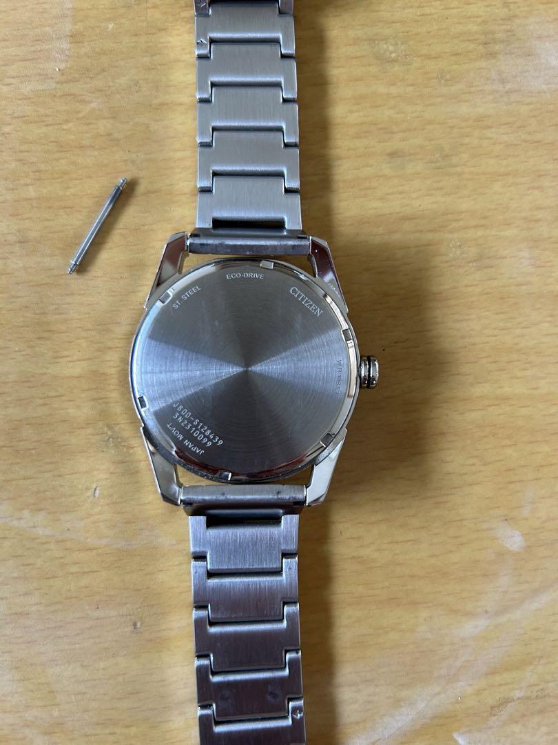 【稼動】 CITIZEN Eco-Drive コンビ 腕時計 メンズ 稼動】 CITIZEN Eco-Drive コンビ 腕時計 メンズ