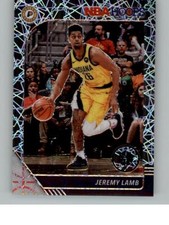 2019-20 Hoops Premium Stock Jeremy Lamb 263 Prizms Silver Laser Indiana Pacers
